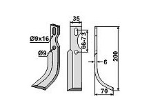 All-purpose Blade, right model