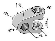 Change head Ř45,2