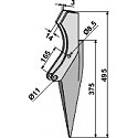 Metal seed share, model Multikorn