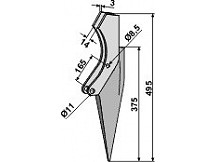 Metal seed share, model Multikorn