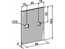 Scraper for packer rolls