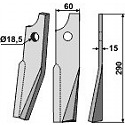 Rotary tine, right model