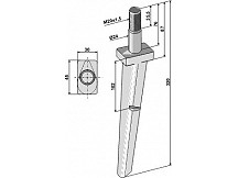 Tine for rotary harrows