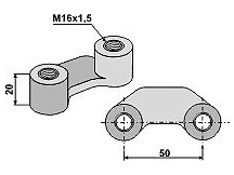 Lifting nut - M16x1,5