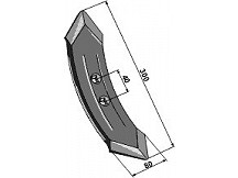 Schar K32 für System Kongskilde