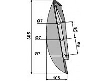 Metal seed share, model Optima