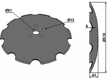 BBG-Evers disc - notched