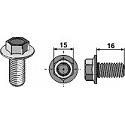 Bolt for rotary mower blades - M10x1,5 - 12.9