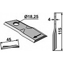 Rotary mower blade