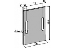 Scraper for packer rolls