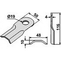 Rotary mower blade