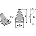 Futtermischwagenmesser