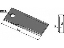 Trench blade