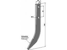 Row cutter hook