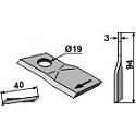 Rotary mower blade