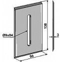 Scraper for packer rolls