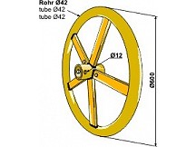 Tube roller - external ring