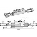 Hydraulikus hárompont felsőkar - 970