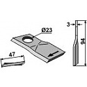 Rotary mower blade