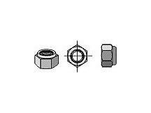 Self-locking nut M10