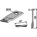 Rotary mower blade