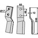 Rotary tine, right model