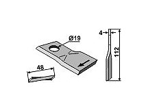 Rotary mower blade