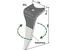 Tine for rotary harrows (DURAFACE) - right model