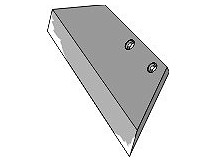 Reversible point share - 16“ - right