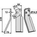 Rotary tine, left model