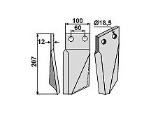 Rotary tine, left model