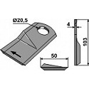 Rotary mower blade