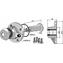 Bearing compl. without cap piece of the bearing - right