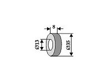 Washer Ř35x8xŘ13