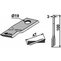 Rotary mower blade