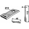 Rotary mower blade