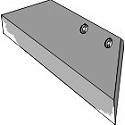 Reversible point share - 16“ - right