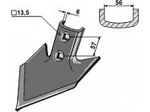 Ludtalp kapa 150 x 6