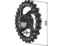 Crosskillring - Ř530mm