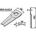 Rotary mower blade