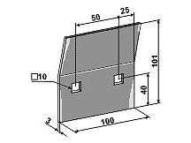 Scraper for packer rolls