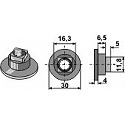 Mutter M10x1,5 - 12.9