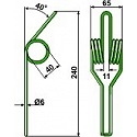 Striegelzinken (Feder)