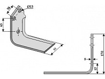 Trencher blade - right