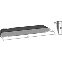 Lateral knife 443mm - left model