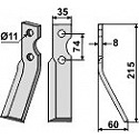 Rotary tine, right model