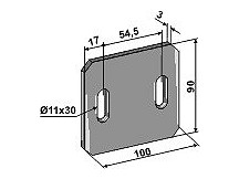 Scraper for packer rolls