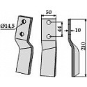 Rotary tine, right model