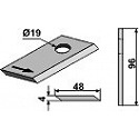 Rotary mower blade