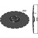 Notched disc Ř450 x 5